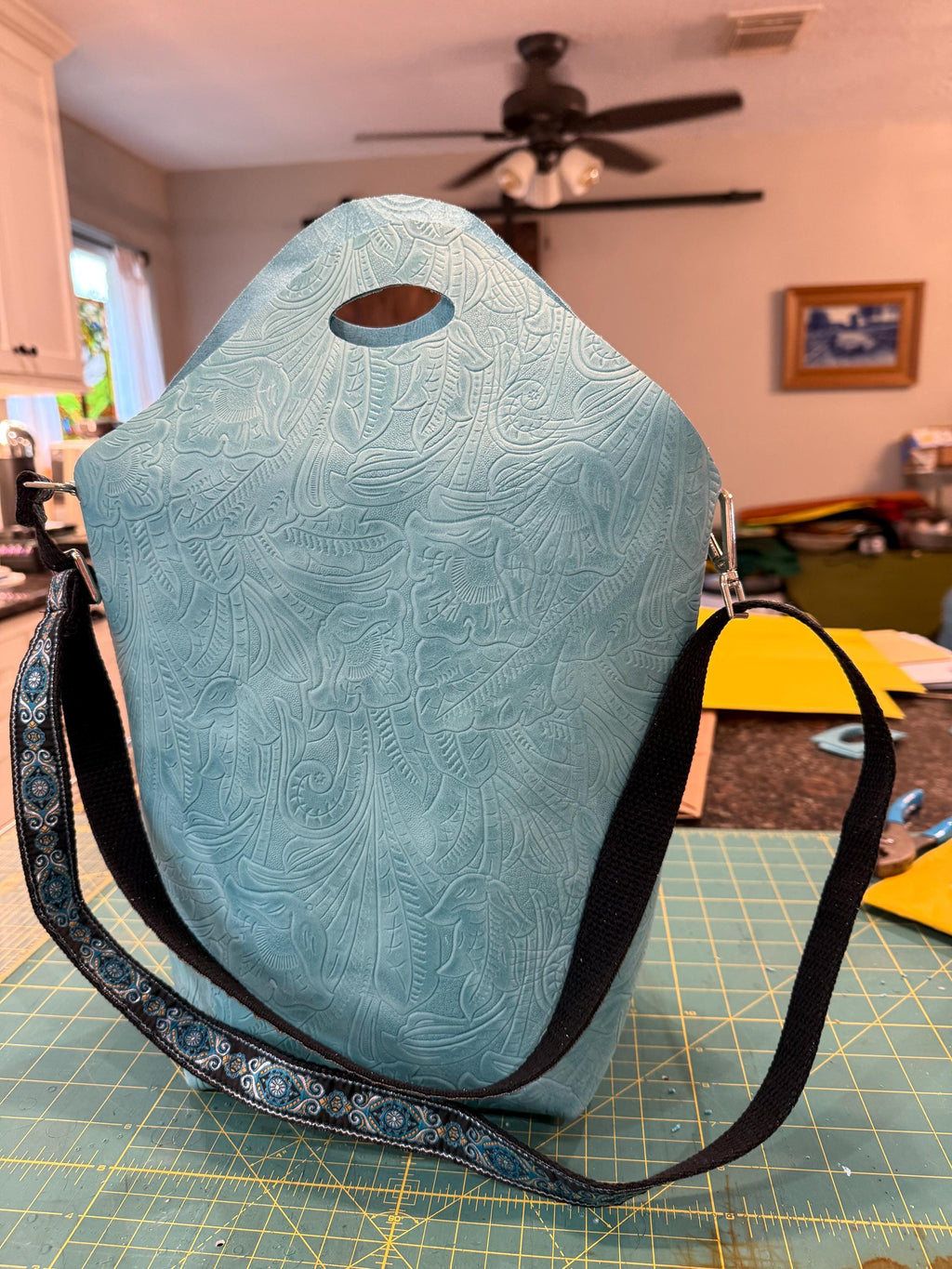 Unique Handmade Leather Handbag