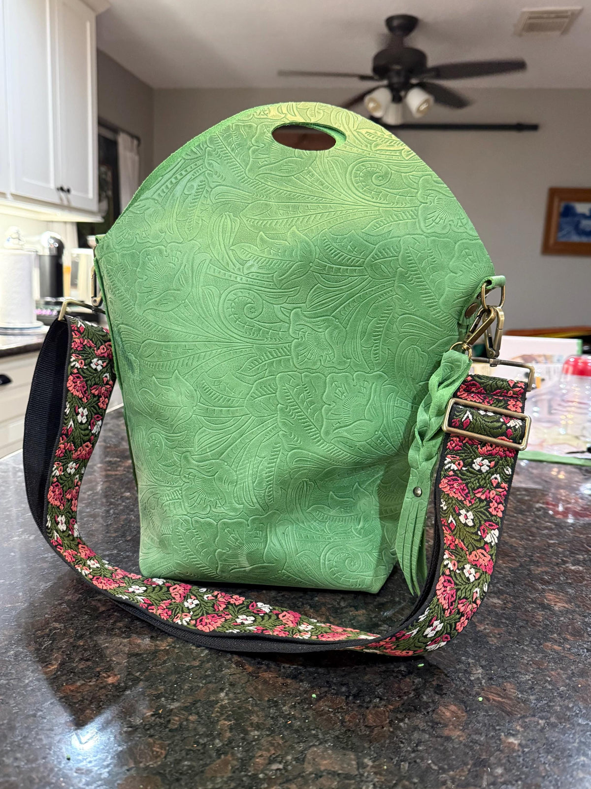 Unique Handmade Leather Handbag