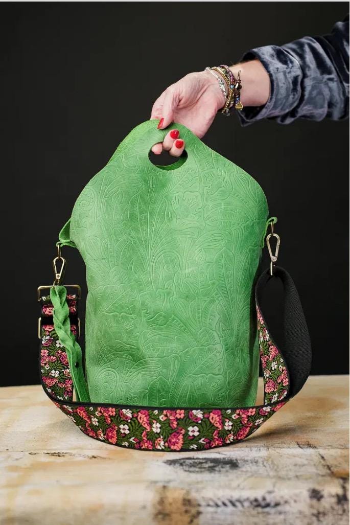 Unique Handmade Leather Handbag